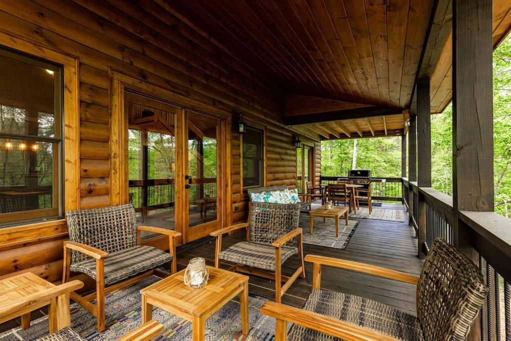 Luxe Family Cabin 8 Min To Downtown บลูริดจ์ ภายนอก รูปภาพ