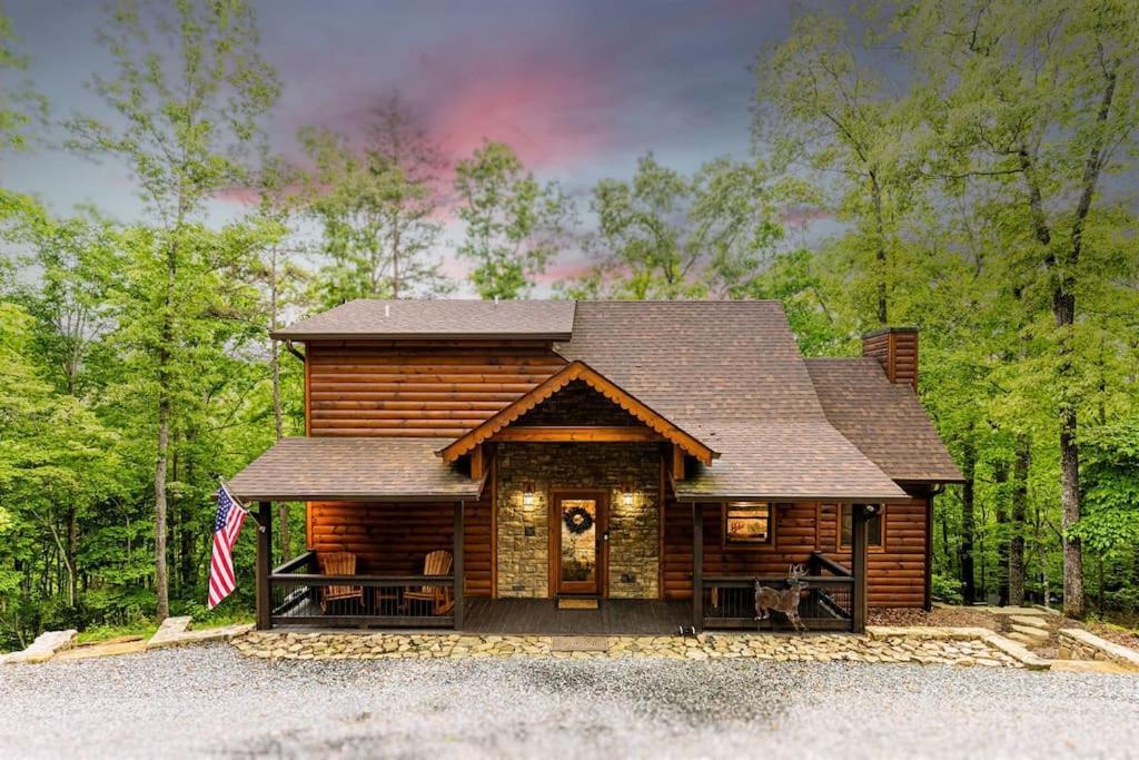 Luxe Family Cabin 8 Min To Downtown บลูริดจ์ ภายนอก รูปภาพ